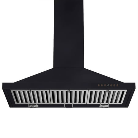 ZLINE - Designer Copper 36" Externally Vented Range Hood - Oil-Rubbed Bronze With Copper Accents