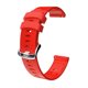 thumbnail image 1 of Correa de reloj de silicona deportiva Pulsera de fitness Reemplazo de correa de silicona para Garmin / HUAWEI / Samsung 20 mm, Rojo kenally EL2640-02, 1 of 2