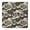 Black White Gold, variant on White Gold Leaf Hexagon Marble Pattern Square Fitted Tablecloth with Elastic Edge,Square Table Cover,Washable Elastic Table Cover for Home Kitchen Party Decor 34"x34"
