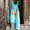 Sky Blue, variant on Summer Jumpsuits For Women Casual Sleeveless Adjustable Spaghetti Strap Wide Leg Pants One Piece Jumpsuits Crewneck Baggy Overalls Vacation Beach Summer Rompers For Women L
