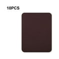 thumbnail image 3 of TureClos 10 Pieces Iron on Patches for Clothing Repair Handmade Clothes Accessories Sewing Supplies for Mending Fix Elbow Torn Jeans coffee, 3 of 6