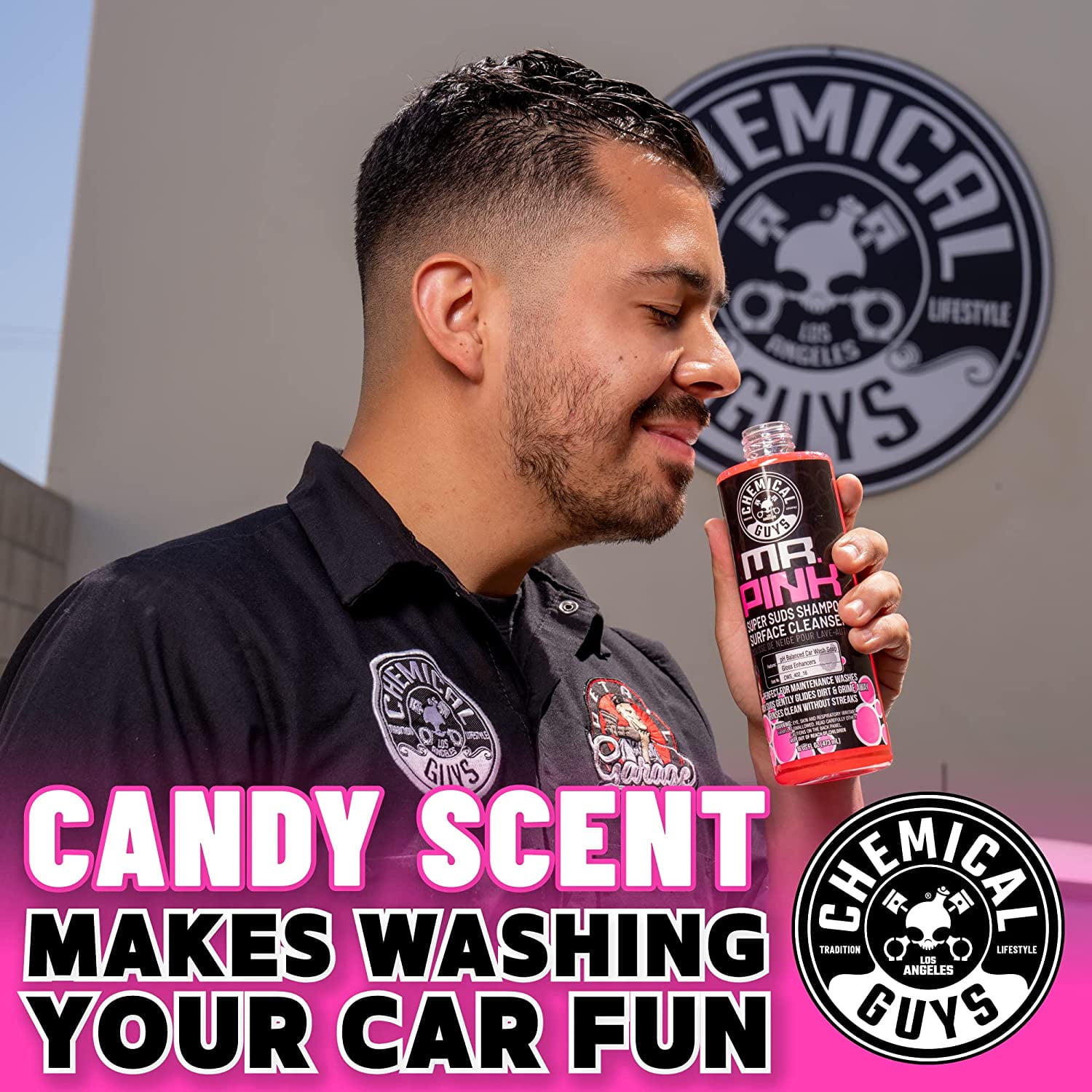 Have you tried Mr. Pink Car Wash Soap? 😃 #carwash #clean #cleantok #a