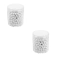 thumbnail image 3 of Raindrops OUNONA 2pcs 1 Bottle Ceramic Baking Beans Reusable Pie Weights for Tarts Round Supply Home Baking, 3 of 8