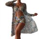 thumbnail image 1 of Gibobby Trajes de Baño Mujer Traje de baño para mujer, bikini dividido de piezas, traje de baño sexy de cintura alta(Verde,M), 1 of 5