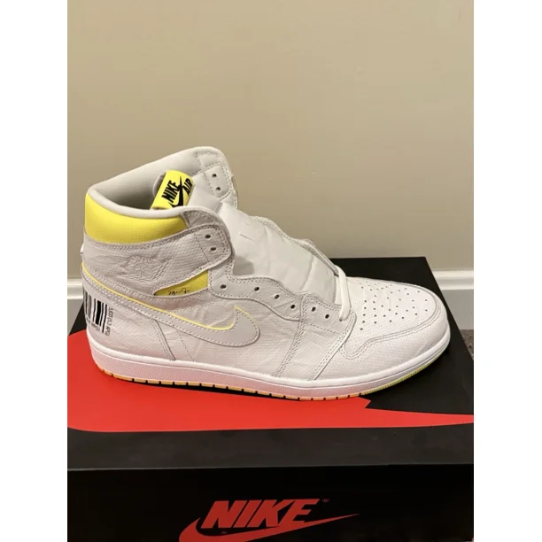 N I-K-E A i r-Jor-dan 1 Retro High OG First Class Flight 555088-170 Men’s Size 13 US