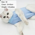 thumbnail image 2 of Ropa para mascotas, traje de esterilización/castración para gatos, traje postoperatorio de destete, traje de recuperación, rehabilitación postoperatoria para madre y gato, 1 Uds., 2 of 5