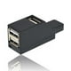 thumbnail image 4 of Adaptador divisor de 3 puertos USB 2.0 para PC, portátiles y notebooks. Negro, 4 of 7