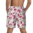 thumbnail image 4 of Balery Lilies Flowers Mens Swim Trunks Swim Shorts for Men Quick Dry Inseam Beach Shorts with Compression Liner Pocket-X-Large, 4 of 9