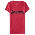 thumbnail image 1 of Aeropostale - Playera adornada con texto para mujer, rosa, extragrande Aeropostale Camiseta adornada, 1 of 2