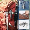 thumbnail image 4 of Mini botiquín de primeros auxilios portátil de acero inoxidable impermeable para camping, senderismo y viajes., 4 of 4