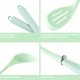 thumbnail image 5 of Juego de Utensilios de Cocina de Silicona: Set de Cucharas y Espátulas - Resistente a alta Temperatura - para Hogar y repostería - Perfecto para Amantes de la Cocinar y chefs (Verde),Verde, 5 of 8
