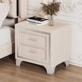 thumbnail image 2 of Nightstand with 2 Drawers / Perfect for Storing Nighttime Essentials / Clean - Lined, Long - Lasting Design, 2 of 6