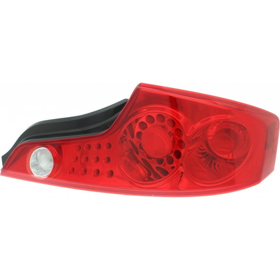CarLights360: For 2003 2004 2005 Infiniti G35 Tail Light Assembly Passenger Side LED w/Bulbs DOT Certified For IN2801114