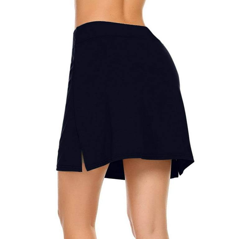 Ersazi Cotton Dress for Women Women's Active Performance Skort Lightweight  Skirt for Running Tennis Sport Navy M - Walmart.com