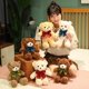 thumbnail image 4 of Oso de peluche con lazo grande de 33cm, almohada de muñeco de peluche, decoración suave para el hogar, regalos de cumpleaños, regalo de boda, 4 of 5