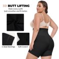 thumbnail image 4 of MISS MOLY Women's Plus Size Shapewear Tummy Control High Waist Shorts Shaping Boyshorts Butt Lifting Panties, 4 of 4