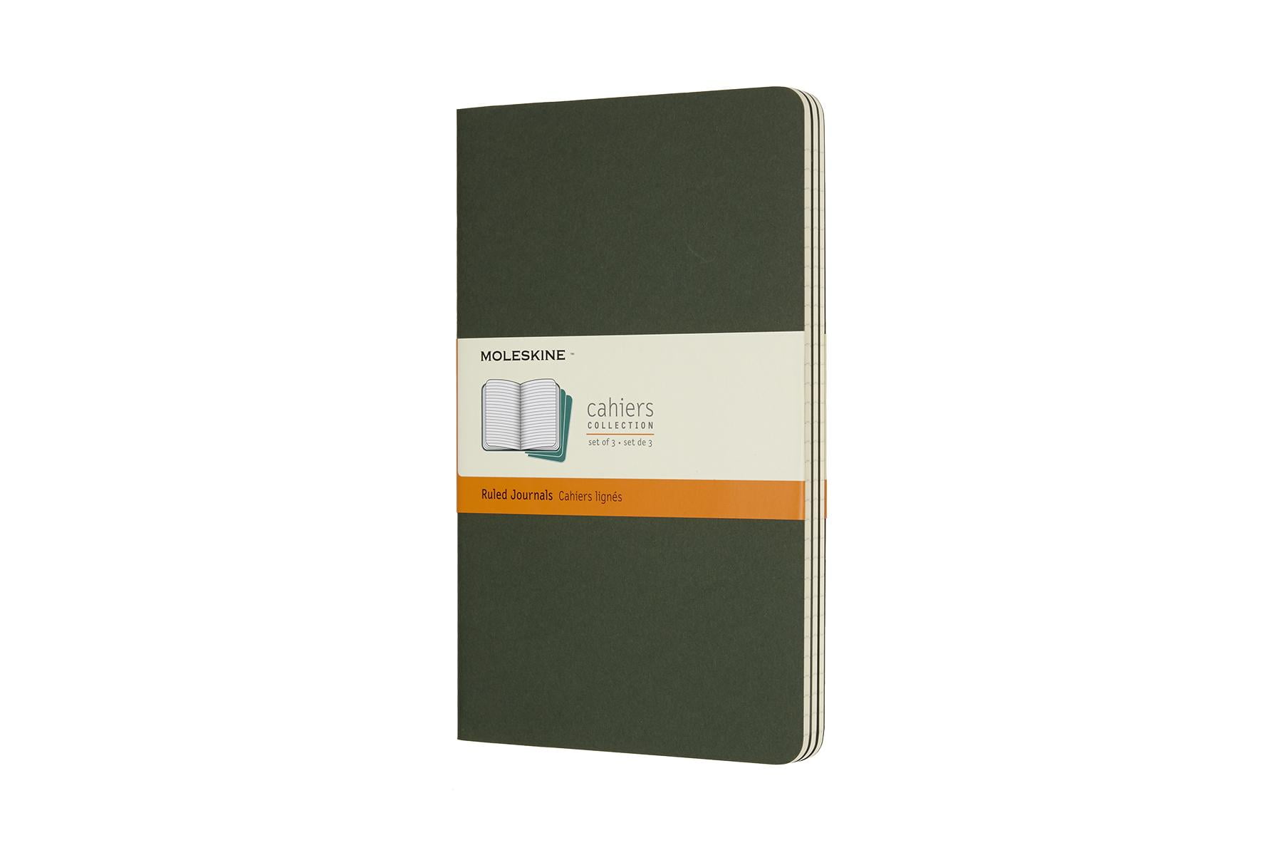 Moleskine Cahier Journal, Large, Ruled, Myrtle Green (5 X 8.25) (Other)