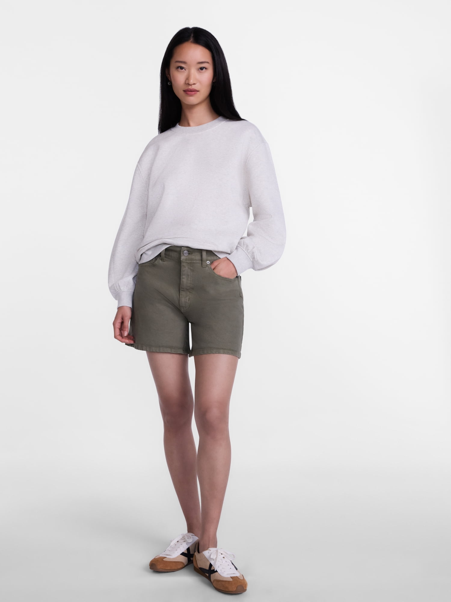 Scenario Women's and Women's Plus Crewneck Sweatshirt, Sizes XS-4X
