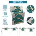 thumbnail image 7 of Table Runner Dresser Scarves 72 Inch Long, Gold Line Ginkgo Biloba Leaves Linen Dining Table Runners Modern Abstract Wild Marble Tabletop Scarf for Wedding Holiday Party Kitchen, 7 of 7
