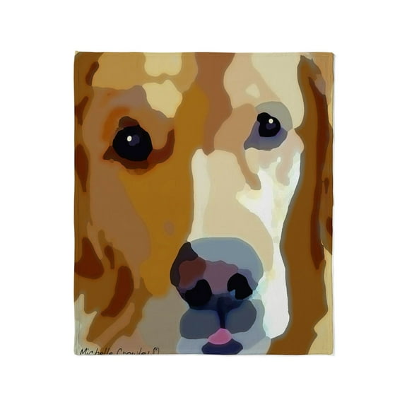 CafePress - Golden Retriever Throw Blanket - Soft Fleece Throw Blanket, 50"x60" for All Ages