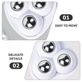 thumbnail image 3 of BRIGHTFUFU 16Ud Autoadhesivas Con Rotación 360 Para Muebles Con Rodamientos Metálicos, 3 of 8