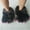 Black, variant on Cozy Women's Faux Fur Slippers with Warm Paw Design Casual Winter Fluffy Faux Fur Slides Indoor Shoes