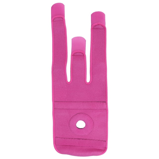 Support de Genou, Augmente la Circulation Attelle de Genou Réduisant Ainsi la Douleur Anneau de Stabilisation Renforcé pour Entorses pour Arthrite pour Maison pour Travail Rose Rouge, Gris