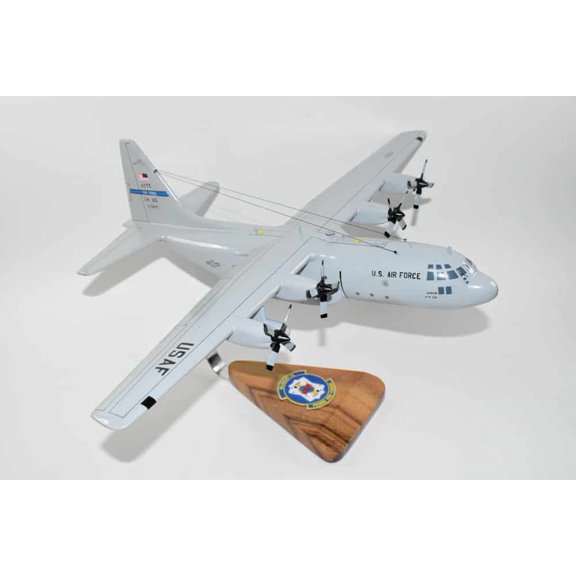 Lockheed Martin® C-130E, 53rd Airlift Squadron Team Little Rock, 1/74 (21") Mahogany Scale Model
