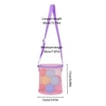 thumbnail image 2 of Beach Toy Bag, Portable Sea Shell Collecting Storage Pouch, Multifunctional Sand Toy Organizer, Ideal Beach Vacation Essential for Kids Outdoor Sandbox and Travel Use, 2 of 6