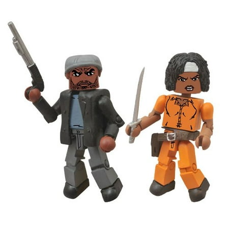 Toys The Walking Dead: Minimates Series 5: Michonne and Tyreese Two-Pack Action Figure, A Diamond Select Toys release By Diamond Select Ship from US