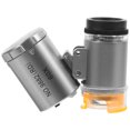 thumbnail image 1 of KAKOWELY mini magnifier loupe Professional Portable 60X Magnifier Loupe with LED Lights for Coin Jewelry and Antique Inspection Mini Handheld Microscope for Adults, 1 of 5