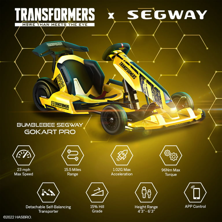  Segway Ninebot Electric GoKart Pro, Outdoor Race Pedal