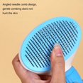 thumbnail image 4 of Pet Hair Remover Dog Brush Cat Comb Animal Grooming Tools Dogs Accessories Cat Supplies Stainless Steel Beauty Massage Comb ShopWise Round, 4 of 9
