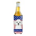 thumbnail image 2 of Carolines Treasures Maltese Michelob Ultra beverage Insulator for slim cans Slim Can multicolor, 2 of 3