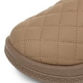 thumbnail image 5 of Faux Furry Lined Winter Boots for Women Comfortable Slip On Ankle Booties Platform Non Slip Fuzzy House Slippers Brown 6.5, 5 of 7