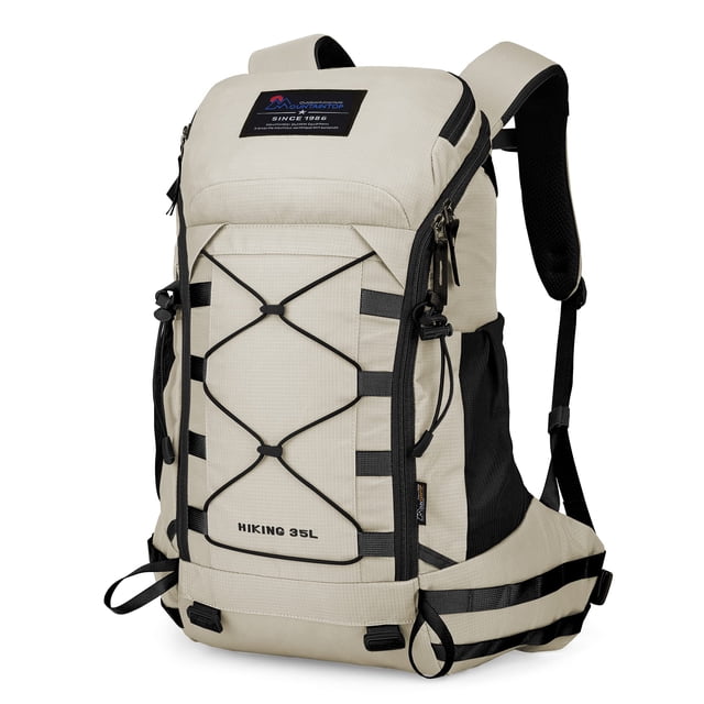 Mochila de Senderismo MOUNTAINTOP 35L Ligera para Hombre y Mujer