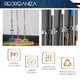 thumbnail image 4 of Organizador de Escobas CHIC FANTASY acero inoxidable Soporte multiusos Y36608-1, 4 of 6