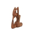thumbnail image 6 of G6 Collection 8" Wooden Handmade Mini Yoga Figurines, Yoga Pose Statue, Yoga Room Studio Decor, Mindful Home Decor Yogi Gift, Decorative Shelf Decor Objects, Zen Inspired - One-Legged King Pigeon, 6 of 6