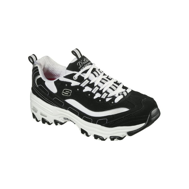 Skechers Women's Sport D'Lites Fan Athletic Sneaker, Wide Width Available - Walmart.com