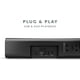 thumbnail image 4 of Barra de sonido con subwoofer inalámbrico 150 W Majority  76 cm  Bluetooth y  HDMI   Ben Nevis II, 4 of 5