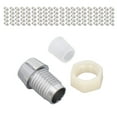thumbnail image 3 of LED Holder Set, Light Emitting Diode Panel Mount 100 Sets Firm Holding 5mm Easy Installation  for Replacement Silver,Black, 3 of 7