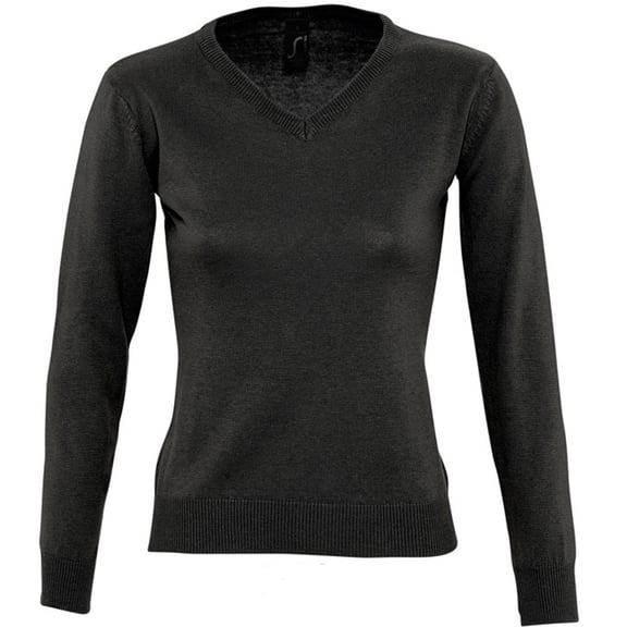SOLS Womens Galaxy V Neck Sweater