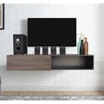 thumbnail image 1 of Mueble para tv de 55 Flotante Hogare Centro De Entretenimiento de 120 cms con 2 Espacios de Almacenamiento y una Puerta, 1 of 9