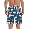 thumbnail image 3 of Naloa Dental Men's Beach Shorts, Surfing shorts, Swim trunks, Quick Dry Swim Trunks for Surfing Beach Fun - X-Large, 3 of 9