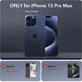 thumbnail image 3 of ESR for iPhone 15 Pro Max Case, 2-Part Tough Full-Body Shockproof MagSafe Stash Stand (HaloLock), Exceeds Military-Grade Protection, Clear, 3 of 9