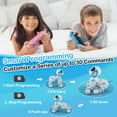 thumbnail image 3 of Contixo Smart Puppy, Kids & Toddlers Ages 3-8, Interactive Learning Robot Dog Toy, Remote Control, Lights & Sounds, Blue, 3 of 8