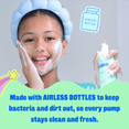 thumbnail image 5 of Skincare Squeaky Clean Foaming Cleanser 3.4 fl oz | Gentle Face Wash for Kids & Teens | Fragrance-Free, Dermatologist & Pediatrician Approved | Daily Hydrating Facial Cleanser, 5 of 7