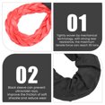 thumbnail image 4 of Synthetic Soft Shackle For Boating ATV  2Pcs Recovery Soft Shackle 35 Tons Breaking Strength Lightweight Rope Shackle For Truck Large SUVs Offroad Vehicle, 4 of 8