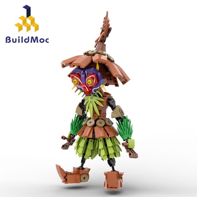 Bloques de construcción, juego de gran venta, serie Zelda, Skull Boy, bloques de construcción en forma humana, regalo de bloques de construcción de escritorio para niño