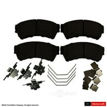 Motorcraft NBR-1164 Pads - Standard Premium - Integrally Molded Organic Fits select: 2006-2013 FORD FUSION, 2007-2013 LINCOLN MKZ